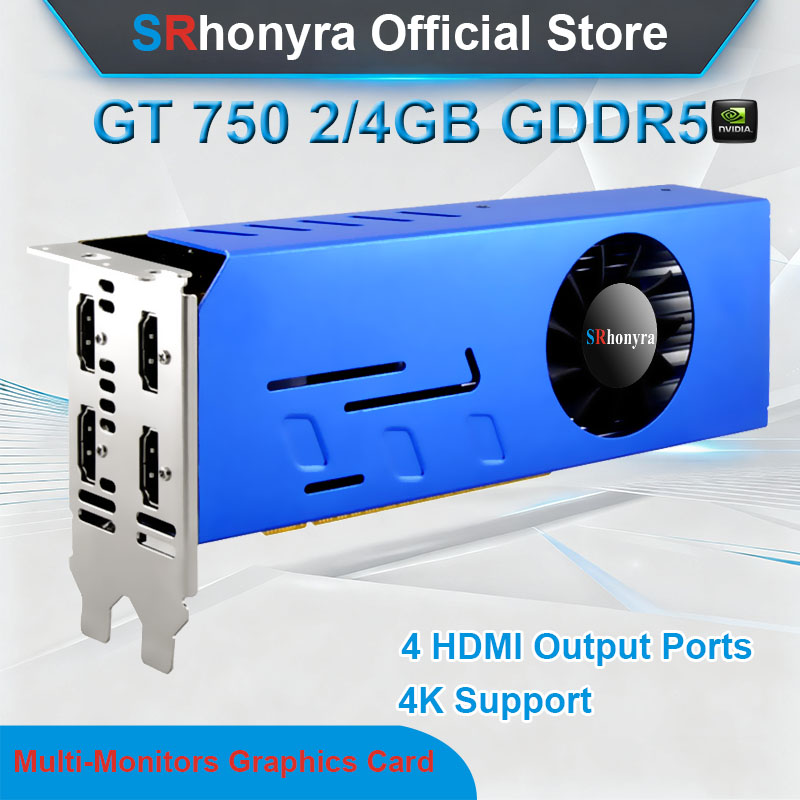 SRhonyra GeForce GTX1660S 1050 - đánh giá và giá 4 Hdmi Multi Monitor Video Card 4K