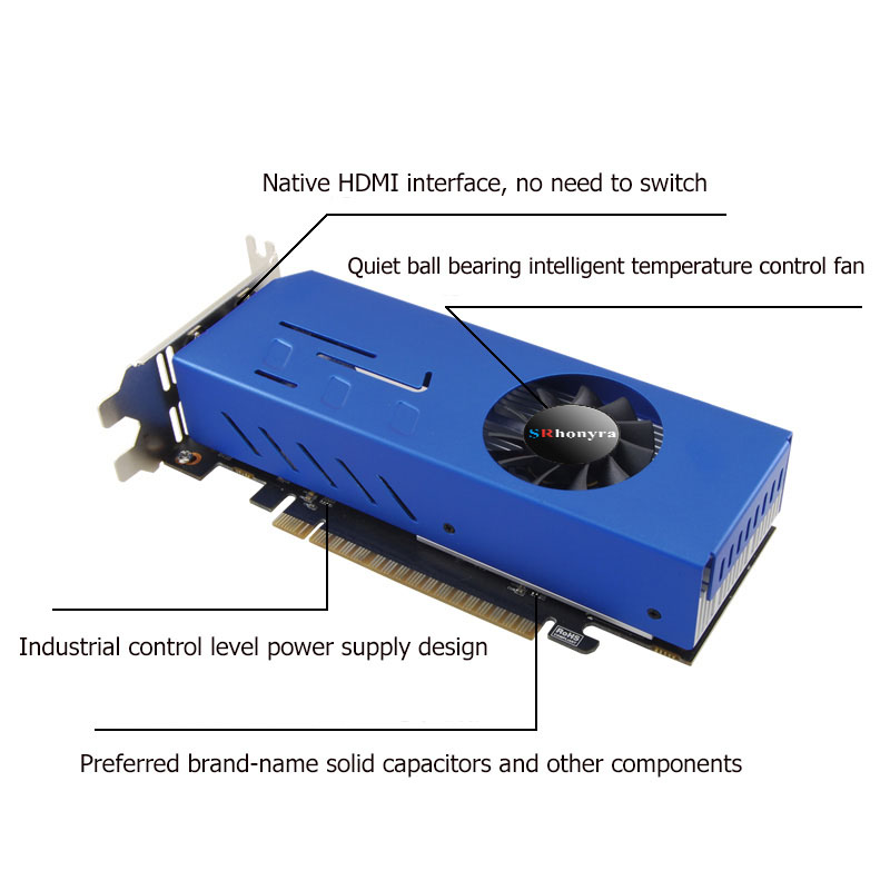 SRhonyra GeForce GTX1660S 1050 - đánh giá và giá 4 Hdmi Multi Monitor Video Card 4K