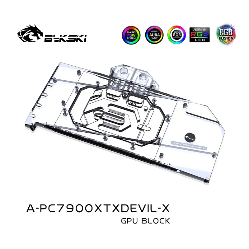 Bykski A-PC7900XTXDEVIL-X GPU  - đánh giá và giá Rx 7900 Xtx 24Gb Video Card