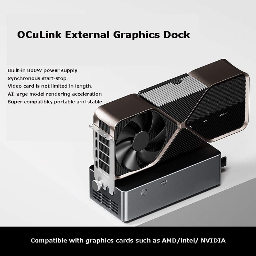 AG02/AG01 EGPU Dock with OCuLi - đánh giá và giá Oculink Egpu Dock Graphics Card